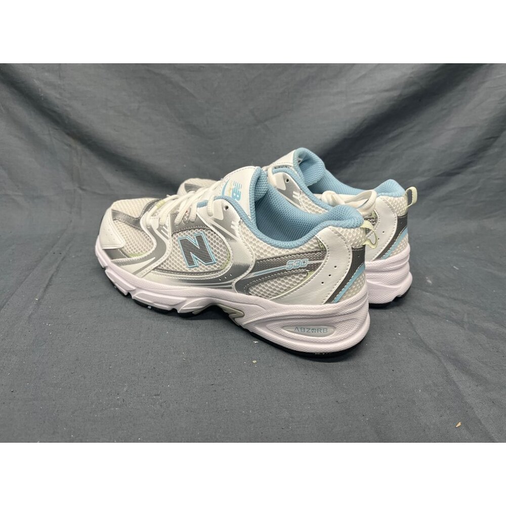 New Balance Boys 530 Athletic Sneakers PZ530GB White Blue Size 13 NEW IN BOX! - Picture 6 of 11